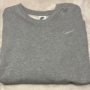 Nike Heather Gray Crewneck Sweatshirt
